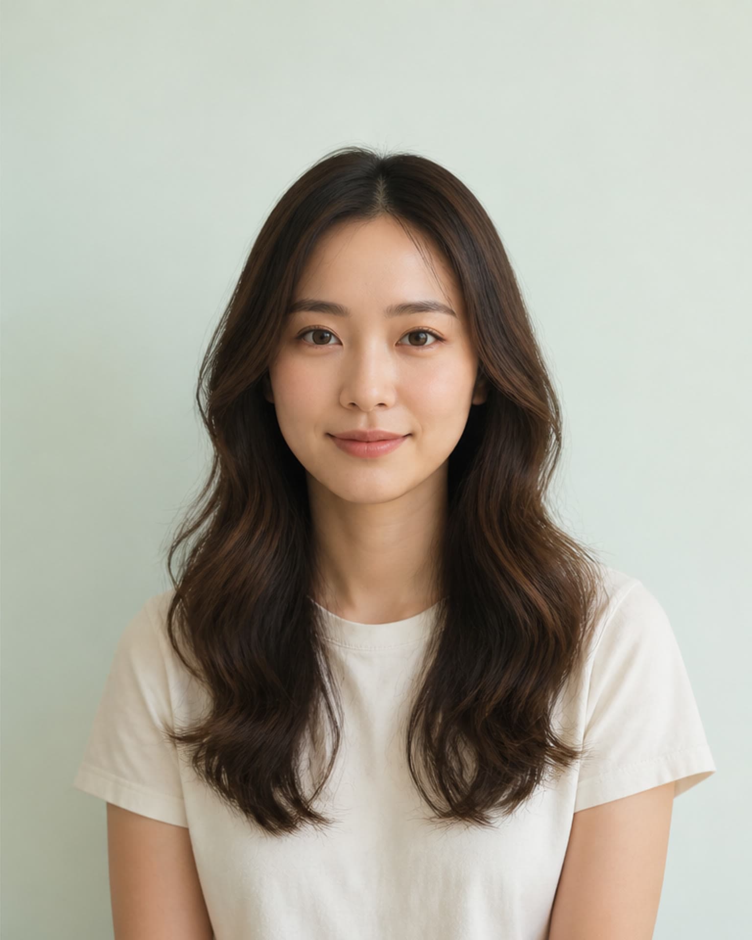 AI-generated preview with a shorter, wavy hairstyle